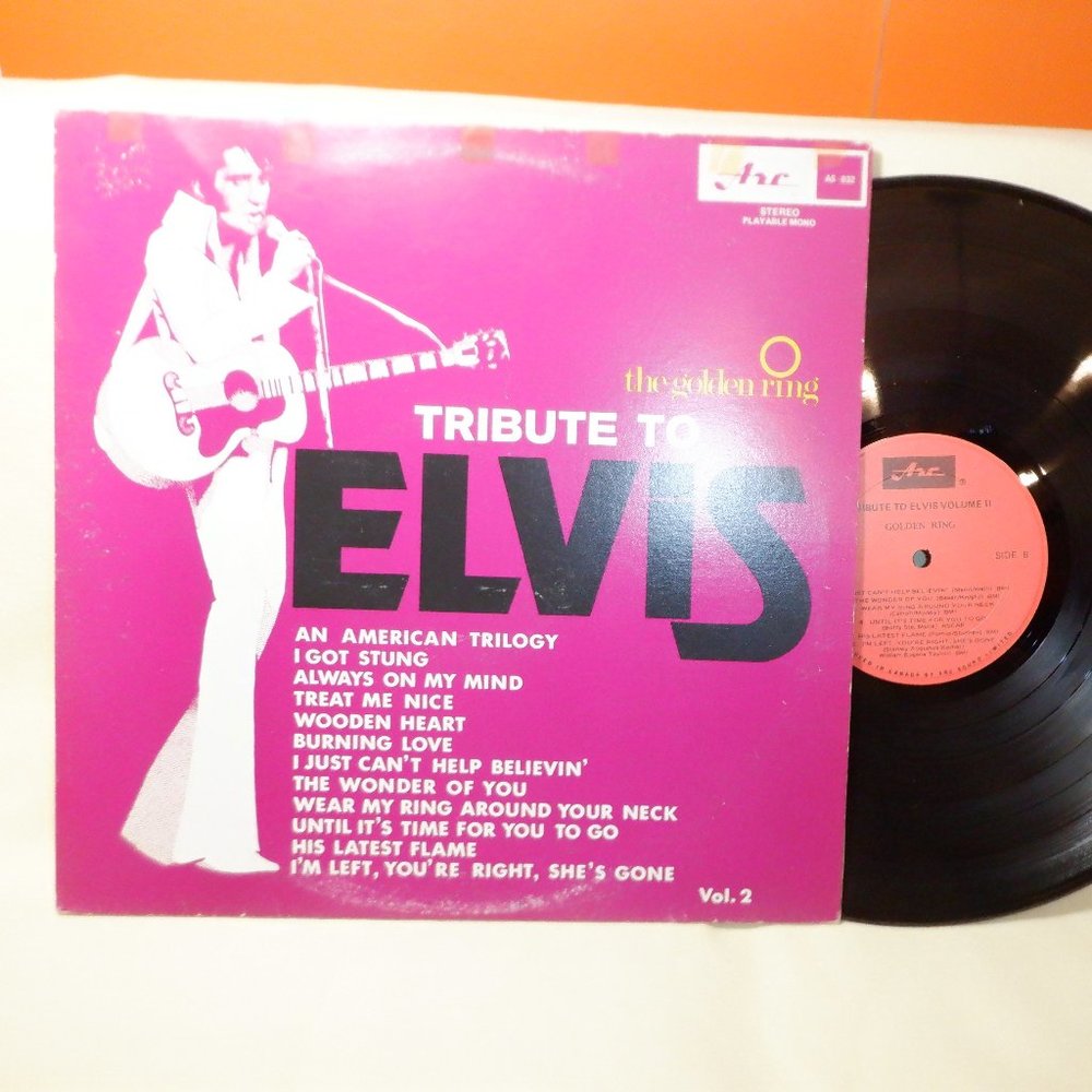 LP ~~~ The Golden Ring Tribute to ELVIS